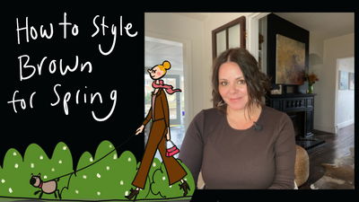 How to Style Brown for Spring