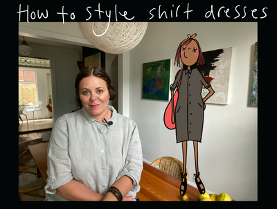 How to Style shirt Dresses