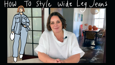 How to Style Wide Leg Jeans