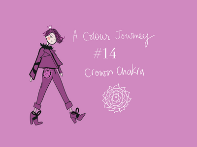 A Colour Journey #14 Crown chakra