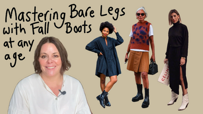 Mastering Bare Legs with Fall Boots at Any Age