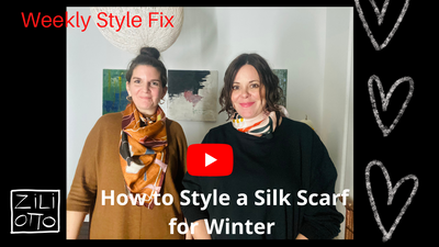 How to Style a Silk Scarf for Winter